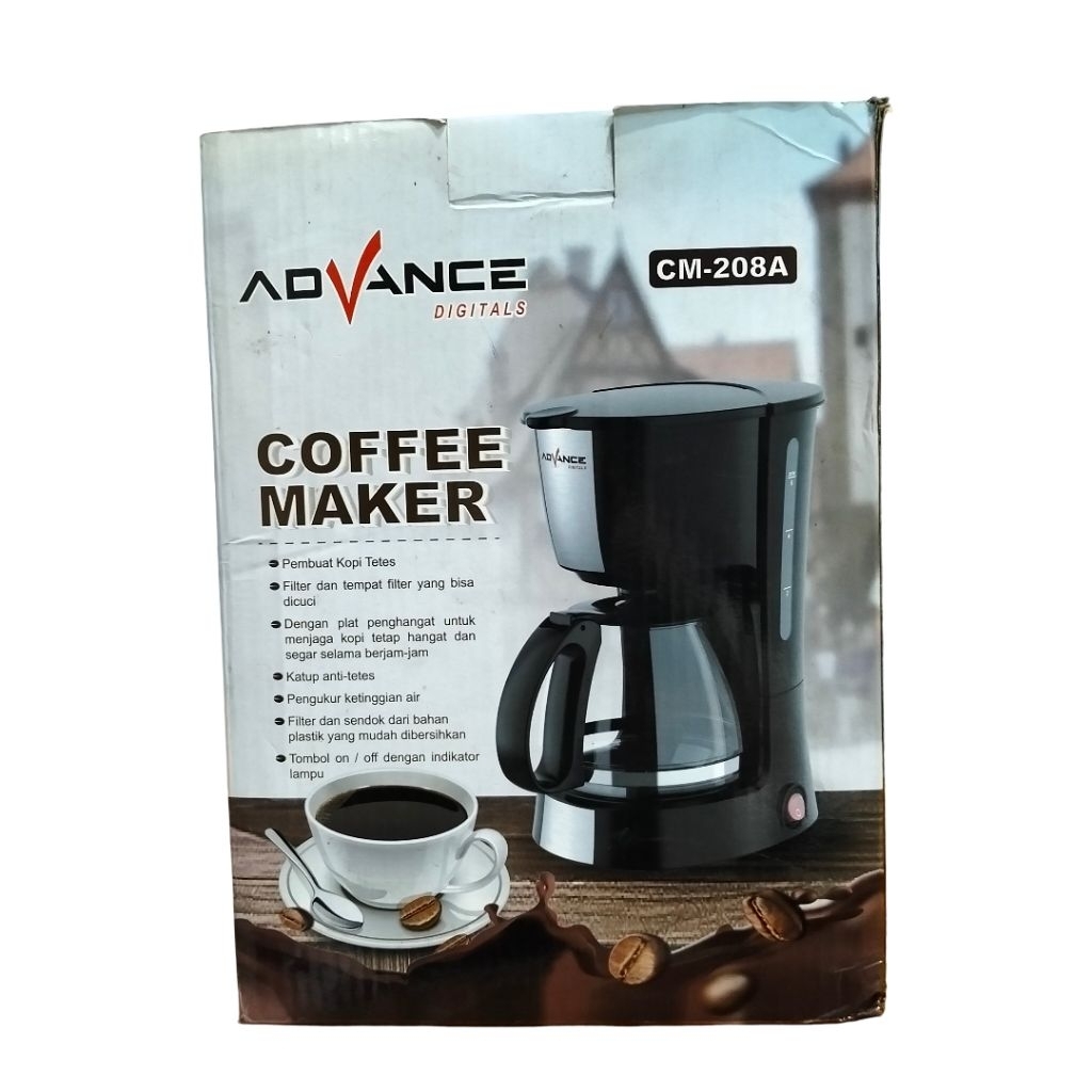 ADVANCE COFFEE MAKER CM 208 A