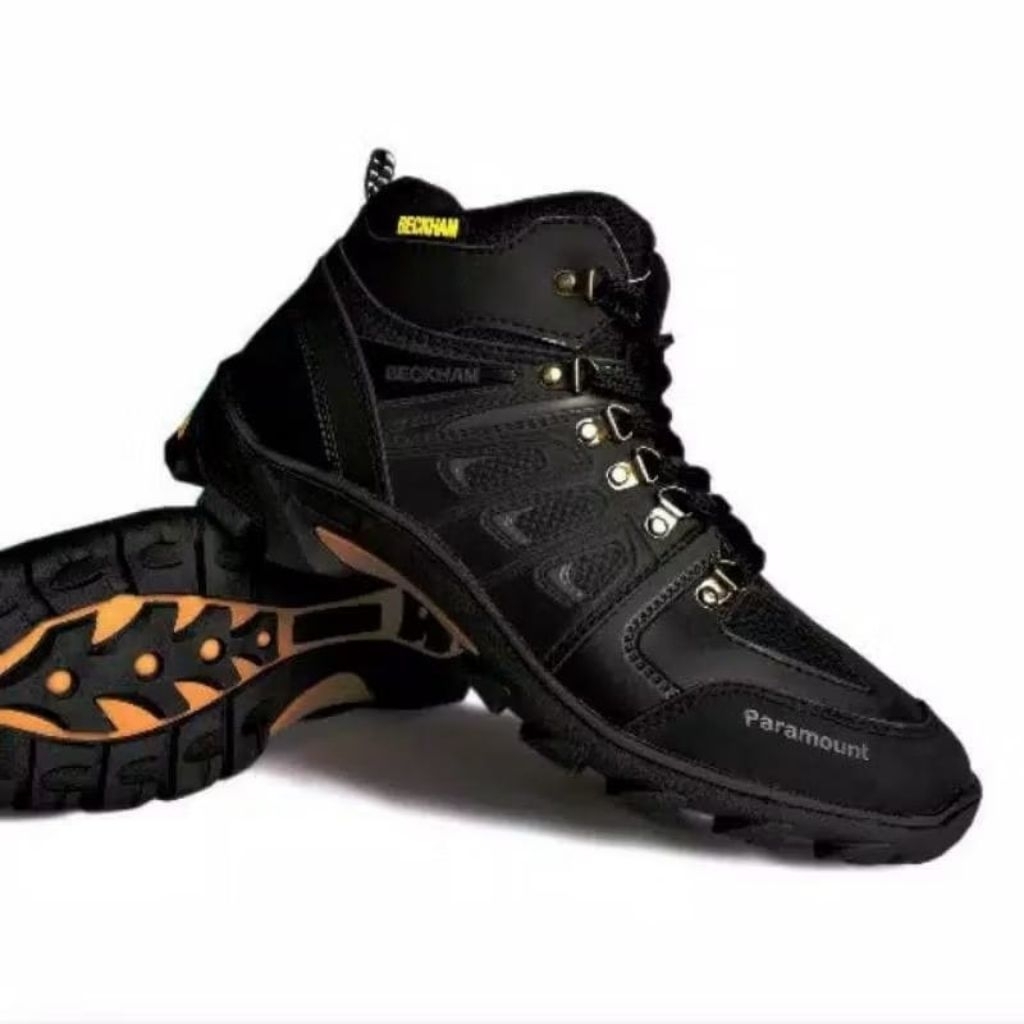 Paramount Beckham Black Mountain Boots Paramount Beckham Hiking Boots รองเท้านิรภัย