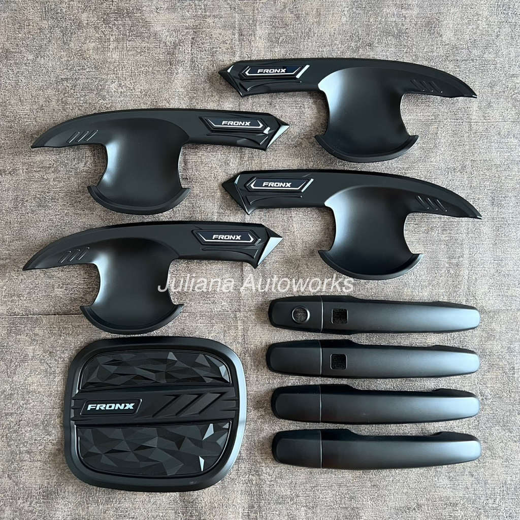 แพ็คเกจฝาถังหูหิ้วด้านนอกครบชุดสําหรับ Suzuki Front 2025 Up Matte Black