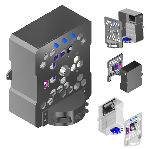 เคส ESP32 Led DHT22 MQ135 เซ็นเซอร์เปลวไฟ 5 ช่อง Breadboard GUVA-S12SD ใหม่