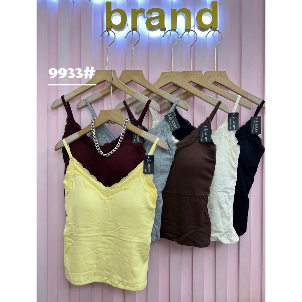 MILKY 9933 LACE TANKTOP