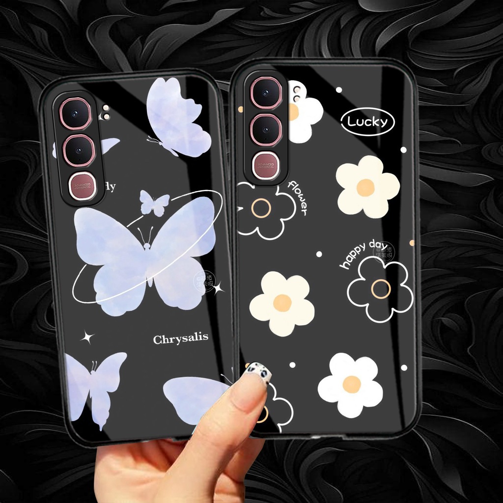 เคส Vivo Y31 Vivo Y21d Glass Softcase ล่าสุด [M152] เคสโทรศัพท์ Vivo Y31 Vivo Y21d - เคสโทรศัพท์ - เ