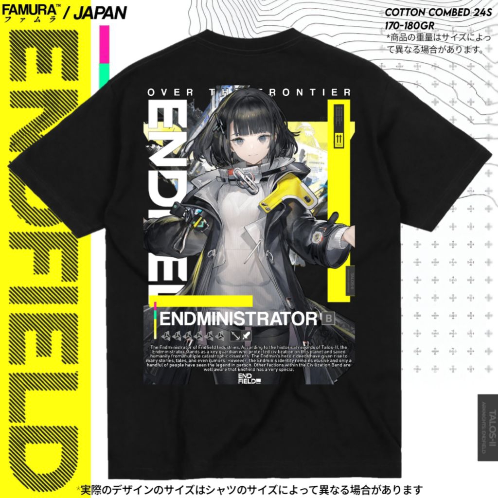 เสื้อยืด FIMURA / เสื้อเกม Endministrator หญิง Arknights Endfield