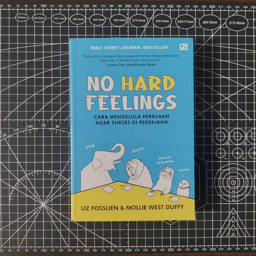 PRELOVED BOOK - No Hard Feelings BOOK: วิธีจัดการความรู้สึกสู่ความสําเร็จในการทํางาน - Liz Fosslien
