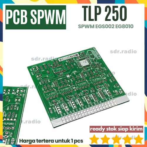 Pcb spwm egs002 eg8010 tlp250 pcb เพียง 1 ชิ้น circuit PCB SPWM EGS 002 TLP 250
