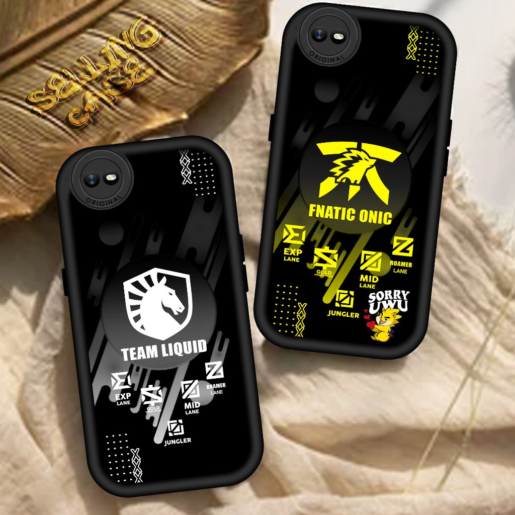 เคสพรีเมี่ยมเข้ากันได้สําหรับ OPPO A1K Motif [ ESPORT1] Cover Handphone Casing Softcase Glossy Anti-