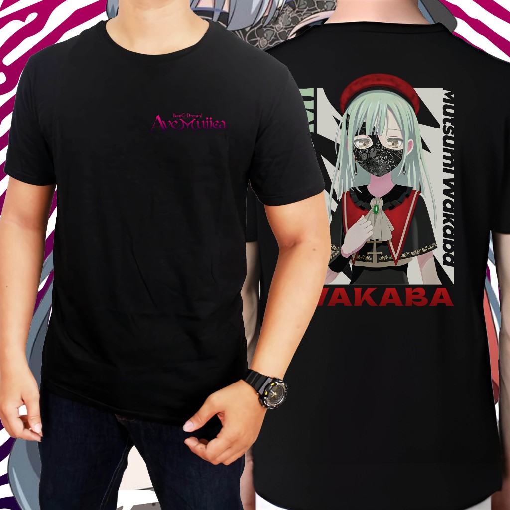 เสื้อยืดเกม Ave Mujica Misumi Uika 02 - เสื้อ Wibu - เสื้อ Otaku - เสื้อเชิ้ตผู้ชาย