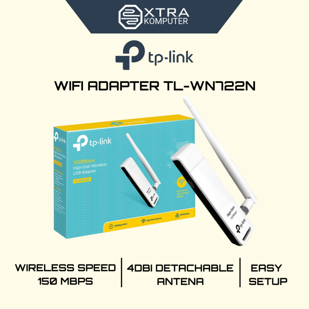 USB Wifi Tp-Link TL-Wn722N _ Tp-Link 722 - อะแดปเตอร์ไร้สาย Wifi USB