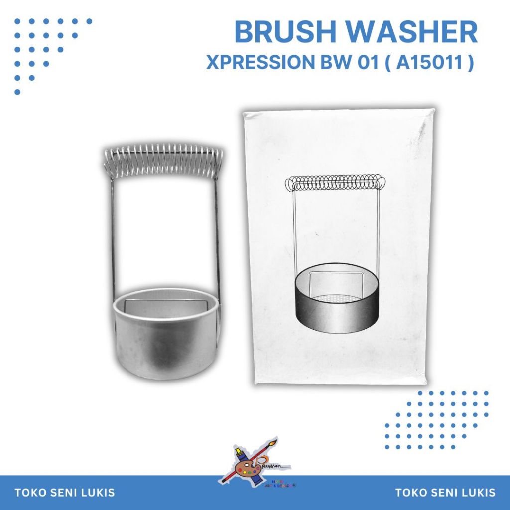 BRUSH WASHER ALUMINIUM XPRESSION BW-01 (A2011)