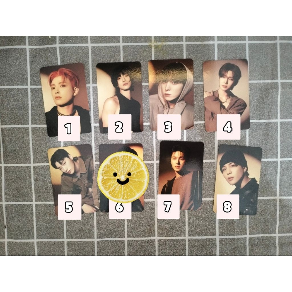 โฟโต้การ์ด Ateez Concept Golden Hour Pt. 1