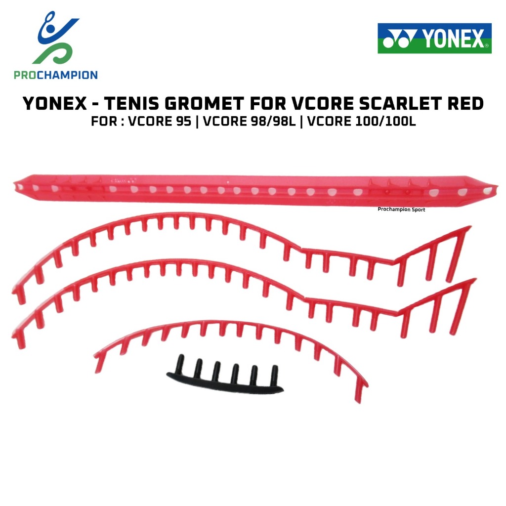 MATA YONEX Tennis Gromet Duck Eye สําหรับ 07 Vcore Scarlet สีแดง