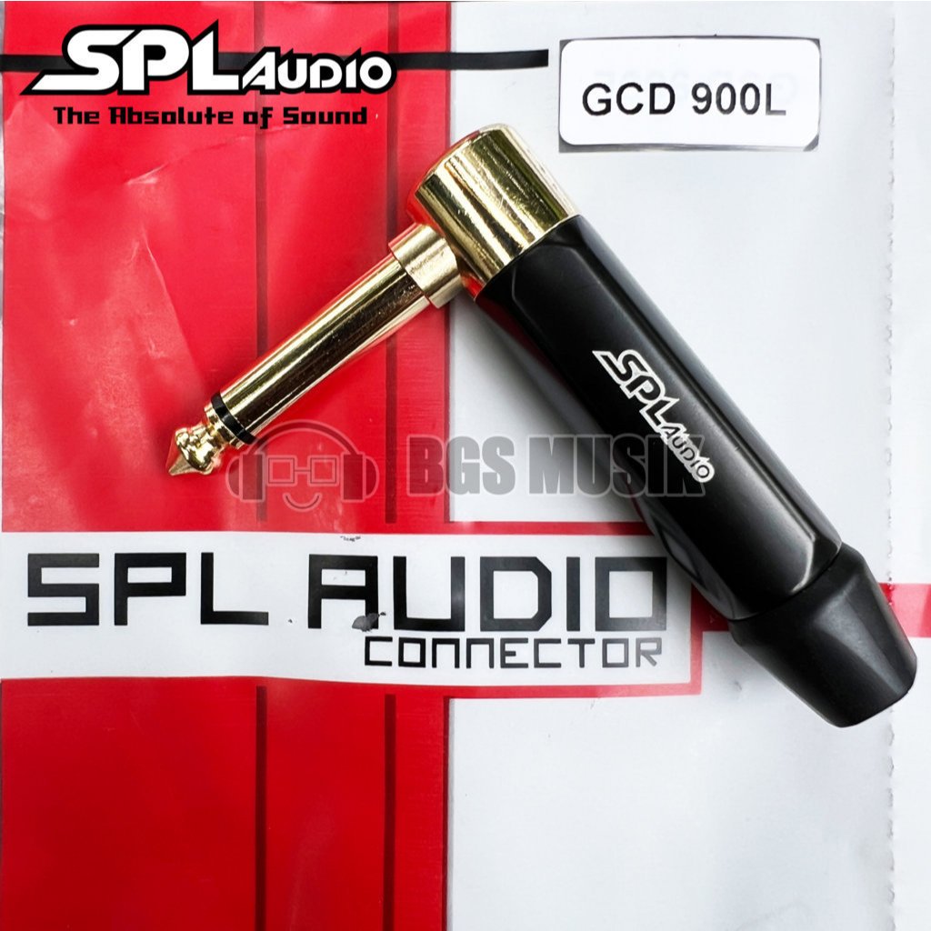 SPL AUDIO Jack GCD900L - Jack SPL AUDIO GCD900L GOLD PLATE ORIGINAL - Jack Mono 6.5mm SPL AUDIO GCD9