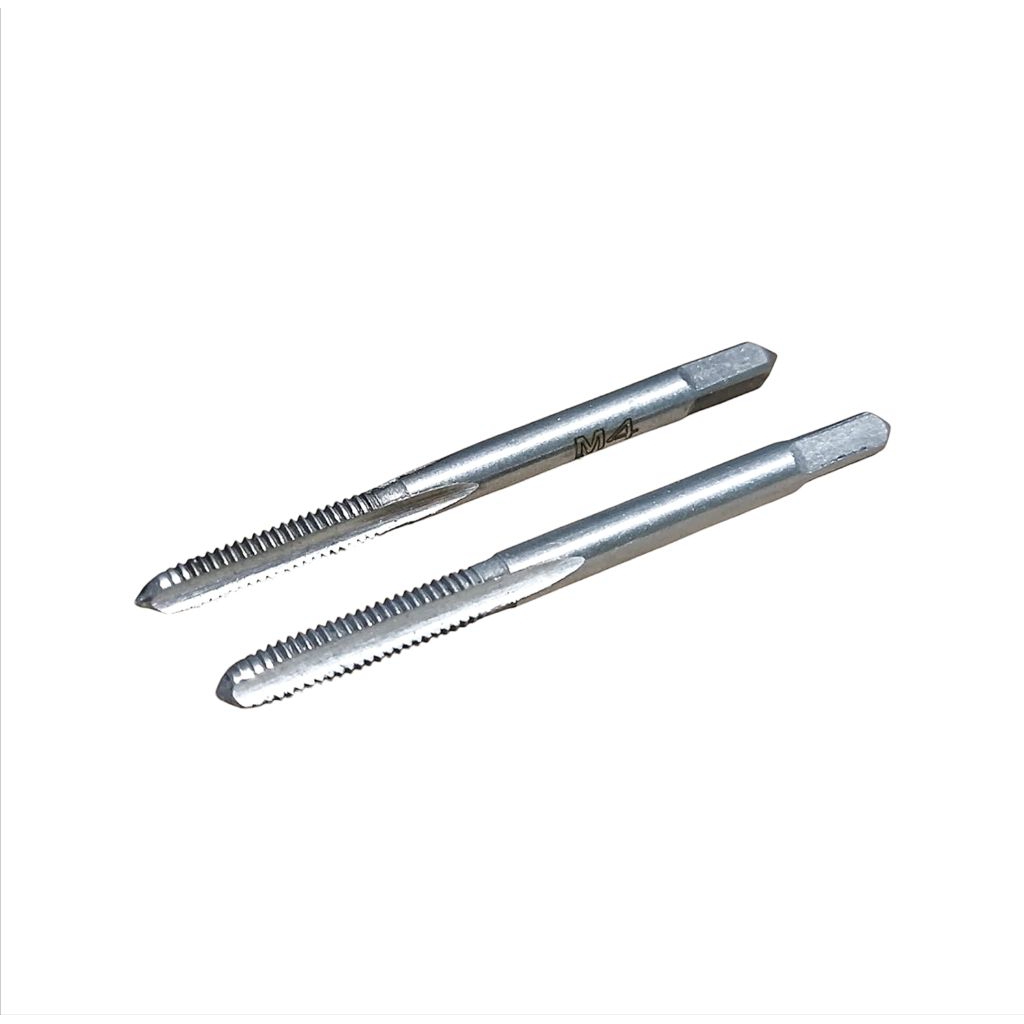 HANDTAP HAND TAP HT M4UNT0.7 ชุดบรรจุ 2 ชิ้น manual Tap m4x0.7 ตรง hss ผลิตในจีน