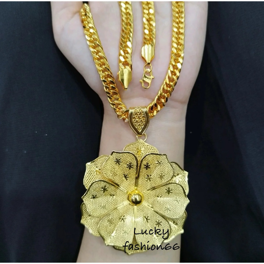 ชุดสร้อยคอจี้ดูไบ z003