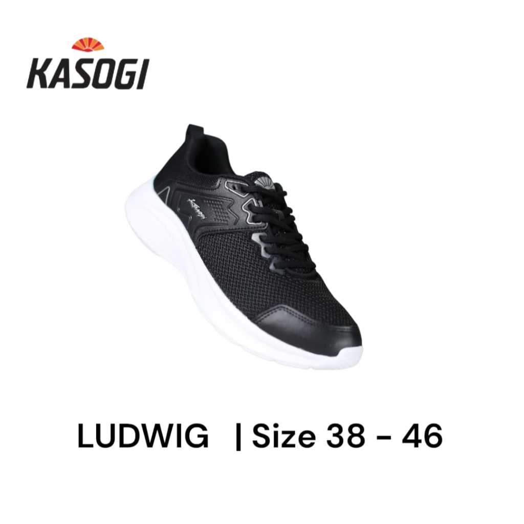 Kasogi รองเท้าผ้าใบผู้ใหญ่ Ludwig Jumbo Jogging Running Casual Relaxed College Work Ludwig