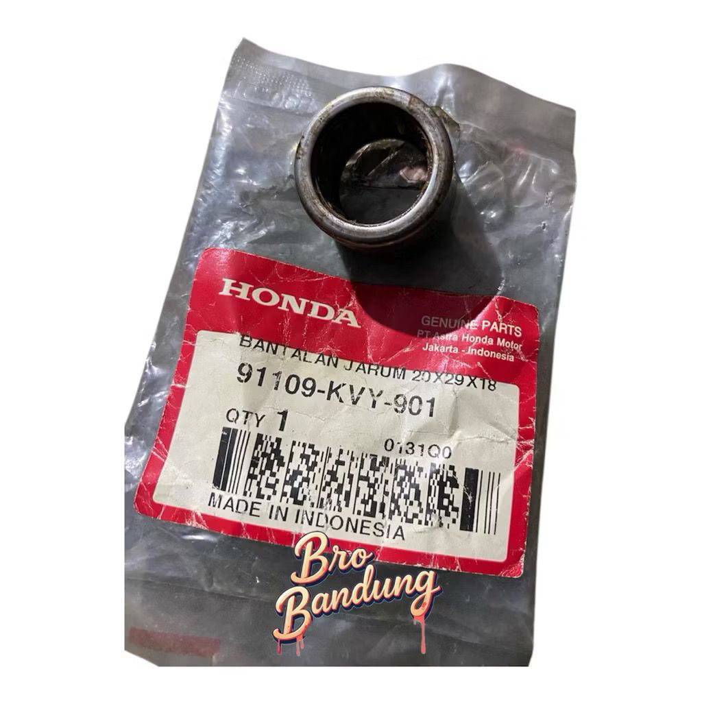 91109-KVY-901 รอกแบริ่งไม้ไผ่ CVT แบริ่งเข็ม 20X29X18 AHM 91109kvy901