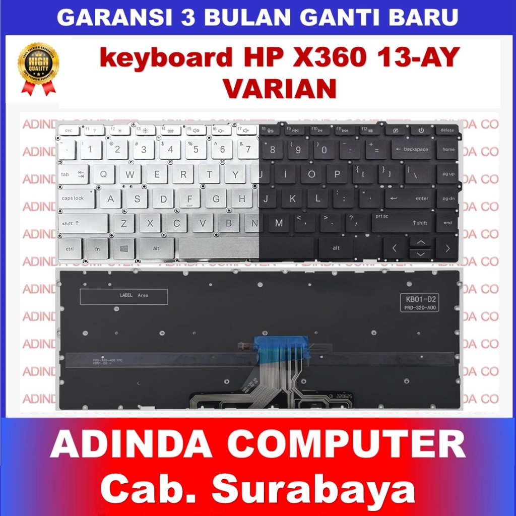 HP X360 13-AY 13-BD 13-BD 13-AY0000 13-AY0008CA M82698-001 TPN-C147