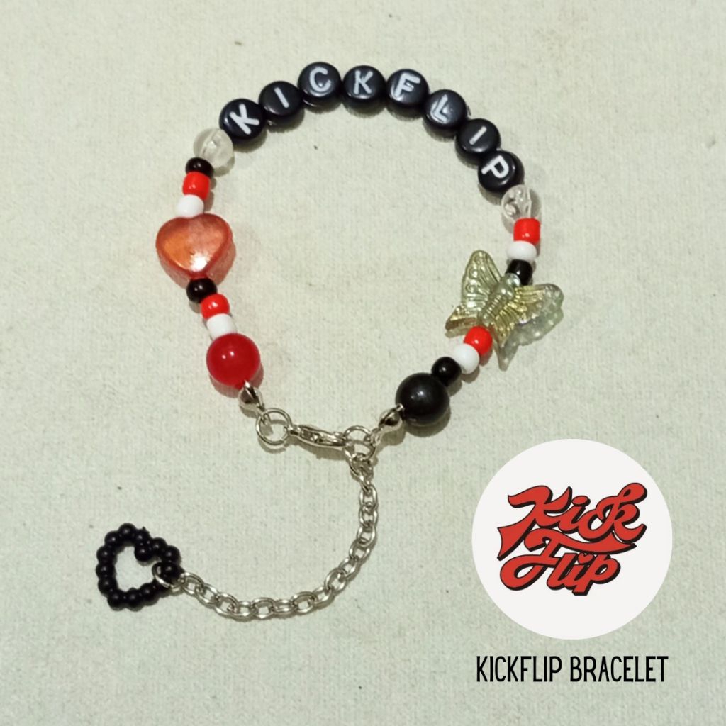 KICKFLIP BRACELET - มิตรภาพ BRACELET ชื่อสมาชิก KICKFLIP WEFLIP