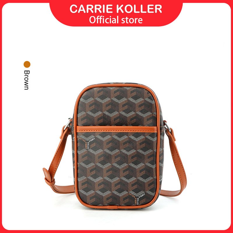 กระเป๋าสะพายข้างพิมพ์ลายผู้หญิง Carrie Koller