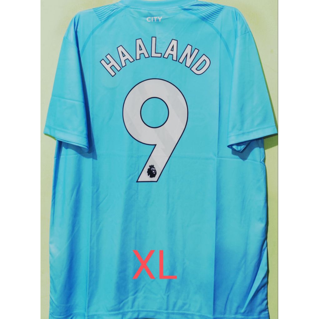(ไมนัส) เสื้อแข่งพิมพ์ HAALAND XL