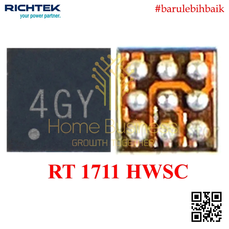 ชิปเซ็ต IC Richtek RT1711HWSC RT1711HW RT1711 HW RT 1711HW RT 1711 HW 4GY 4GM 4GR 4G USB Type-C PD C