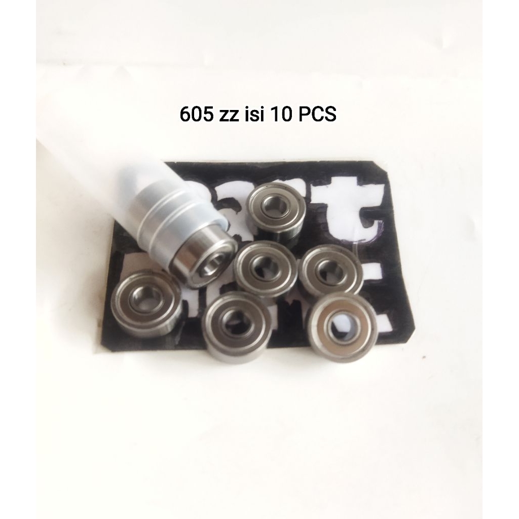 แบริ่ง 605 zz ปริมาณ 10 ชิ้น 5x14x5 มม