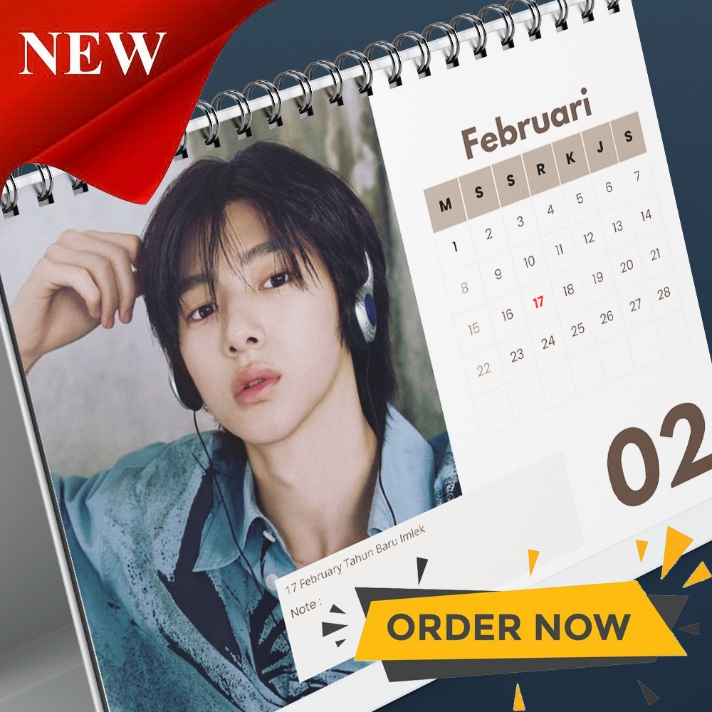 A&M Juhoon Cortist 2026 ปฏิทิน K-POP ปฏิทิน - รูปที่ 2