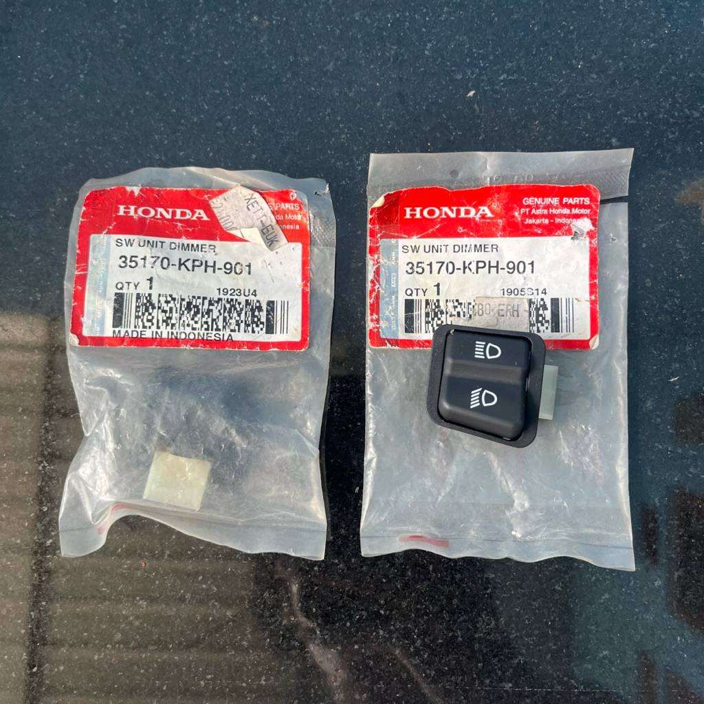 TOMBOL ปุ่มสวิตช์ไฟสูง Honda Karisma ดั้งเดิม Nos 35170-KPH-901