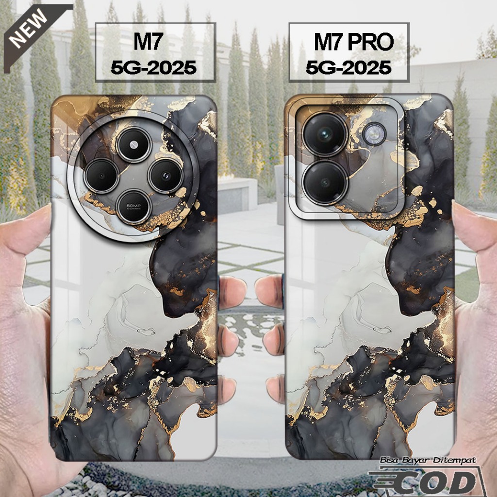 เคส Xiaomi POCO M7 2025 - Xiaomi POCO M7 PRO 2025 _เคสซิลิโคนสีดําใสสุดเท่ softcase