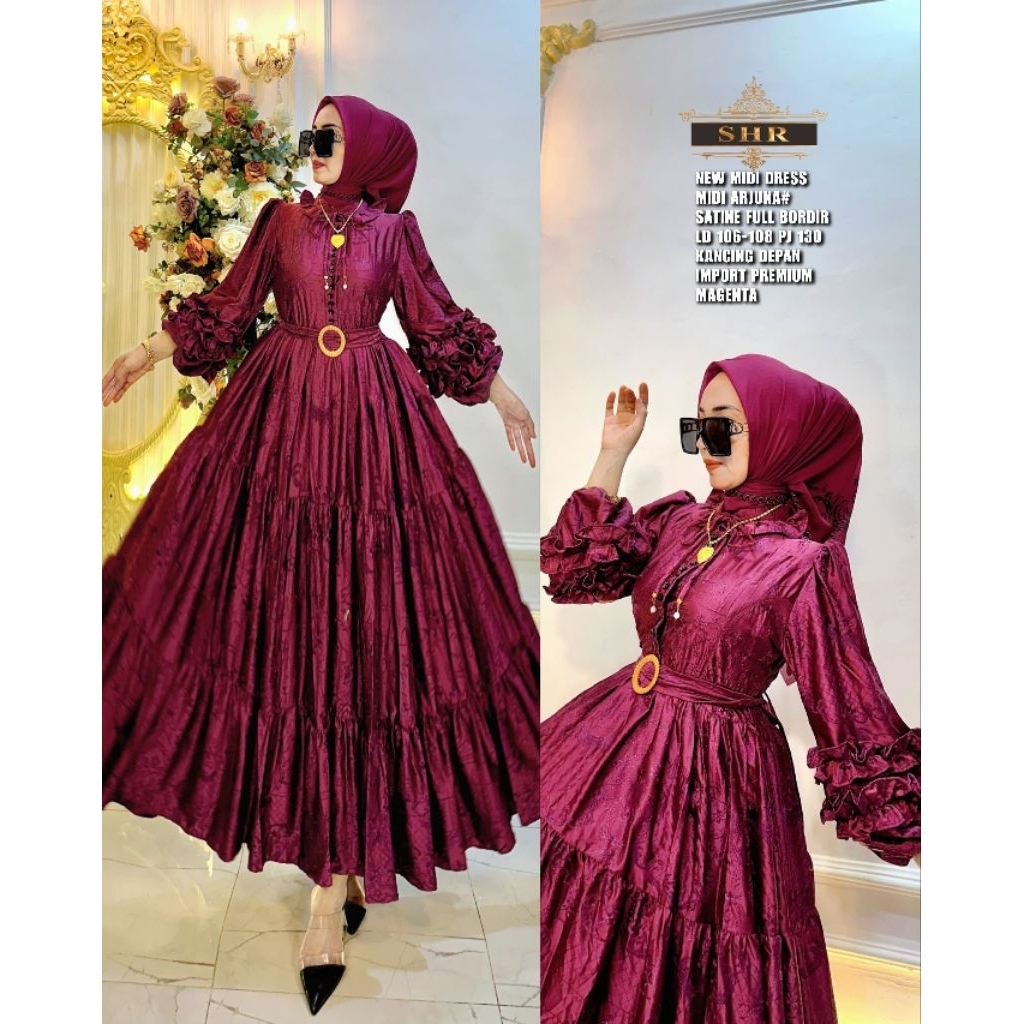 MIDI DRESS ARJUNA ORI SHR