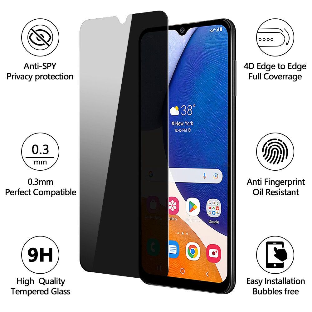 TG Full Anti Spy Samsung Galaxy A11 A12 A13 5G A14 5G A21 A21s A31 A51 A71 A81 A91 A22 4G A22 5G A32