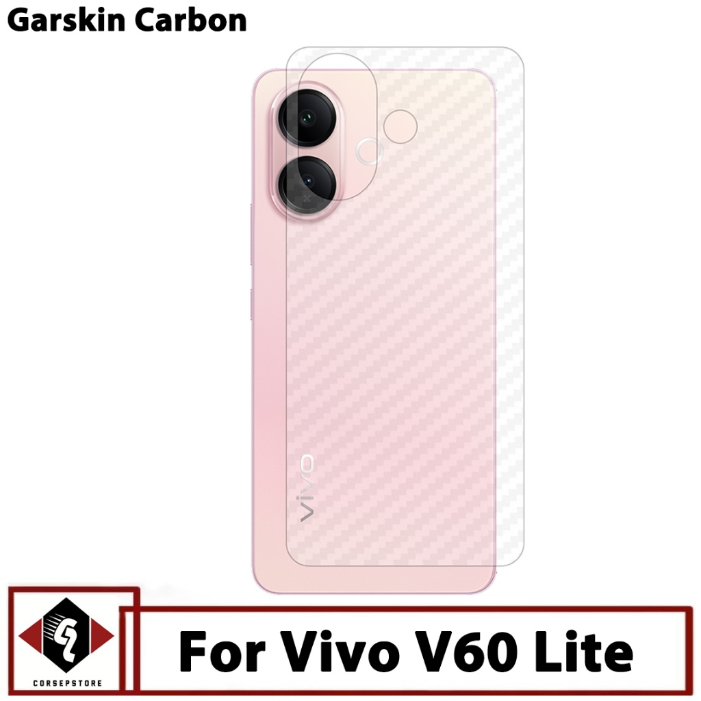 Garskin Vivo V60 Lite 4G / V60 Lite 5G / Iqoo Z10R 5G Skin Carbon Hydrogel