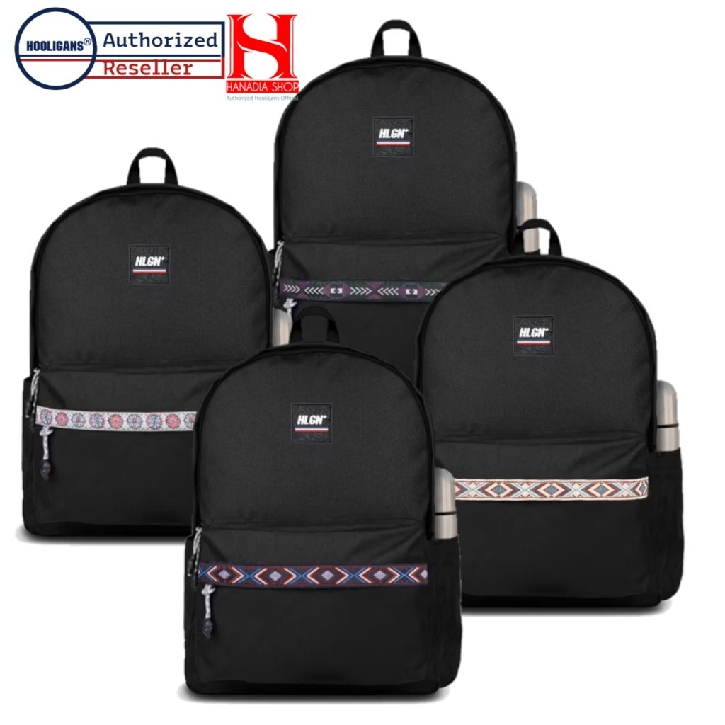 HOOLIGANS Bag Gullit Tape Series สีดํา