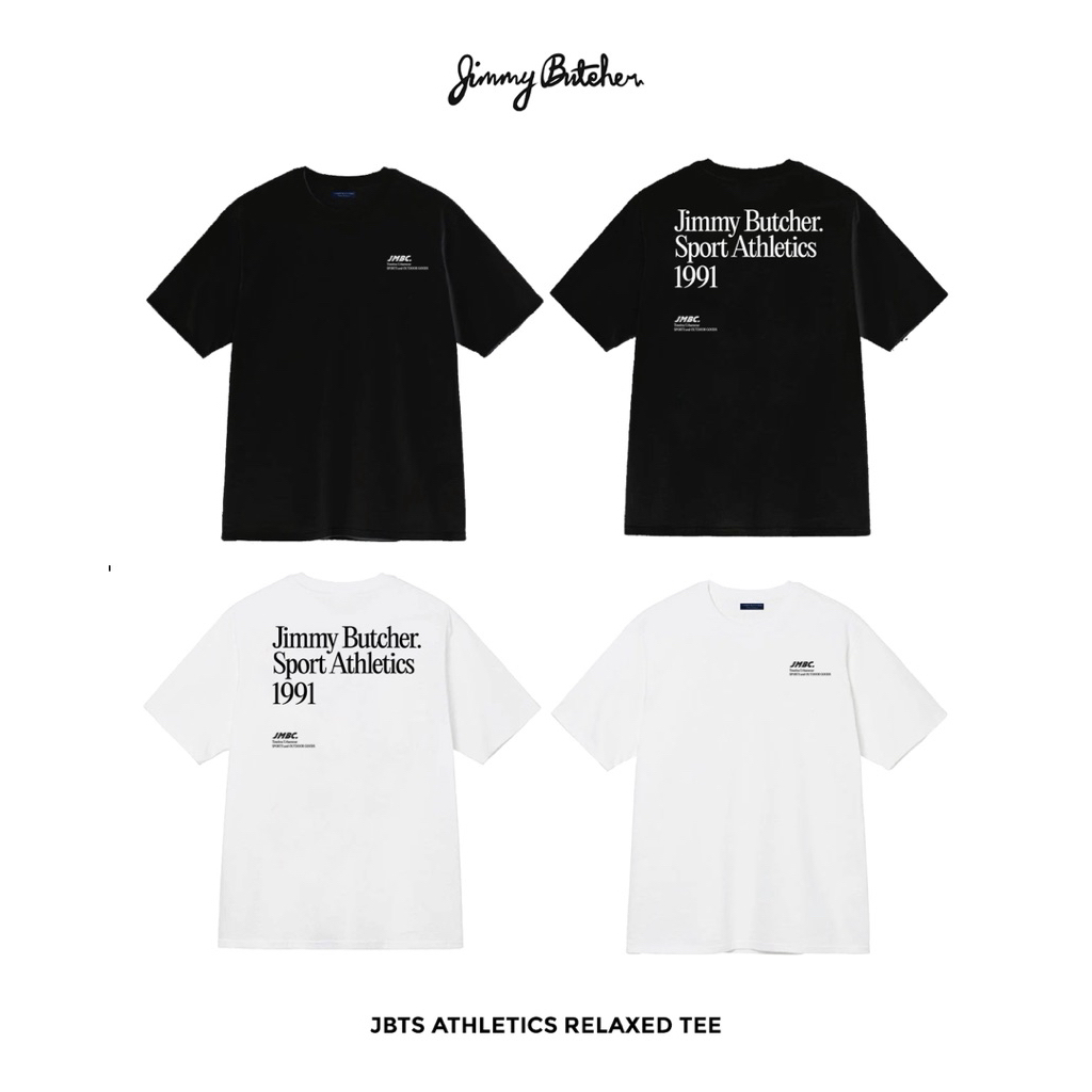 JIMMY BUCHER - Athletics Relaxed Black / White