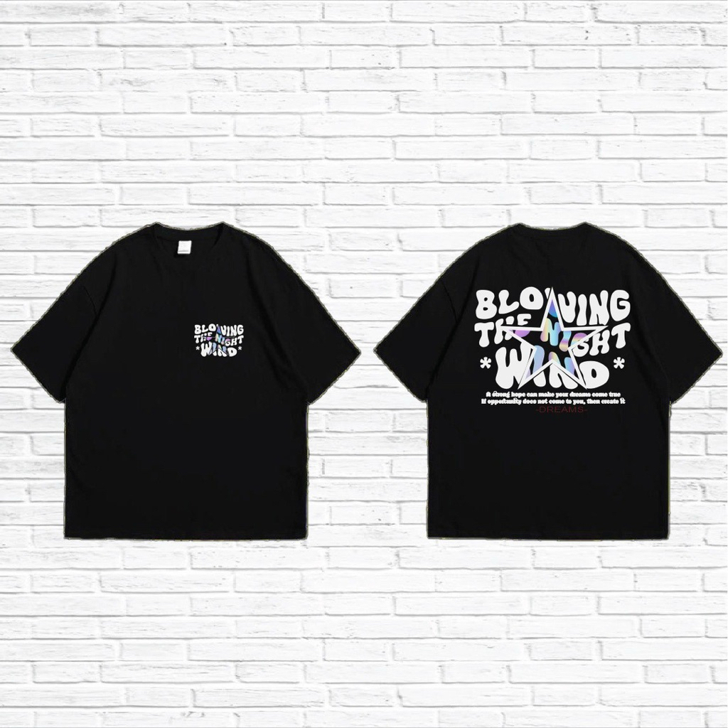 AXELLE SHOP 57| เป่าเสื้อยืดโอเวอร์ไซส์แขนสั้น unisex