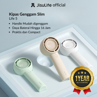 JISULIFE Life5 FA42 Handheld Fan 4500mAh | Kipas Angin Mini Portable Type-C, Turbo 5 Kecepatan