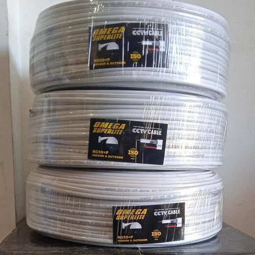 สาย Omega RG59 - สายโอเมก้า RG59 100 ม./ สายโคแอกเซียล
