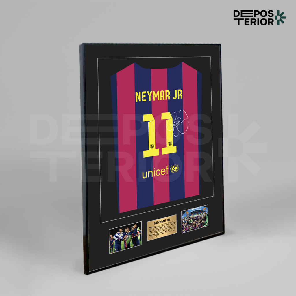 Neymar JR Jersey Poster Frame | โปสเตอร์ Neymar JR