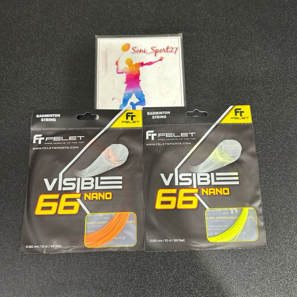 FELET VISIBLE 66 NANO BADMINTON STRINGS