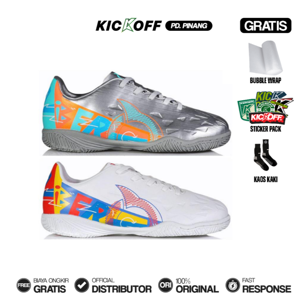 ORTUSEIGHT CATALYST LIBERTE V4 ใน JR KIDS FUTSAL รองเท้าฟรีถุงเท้า