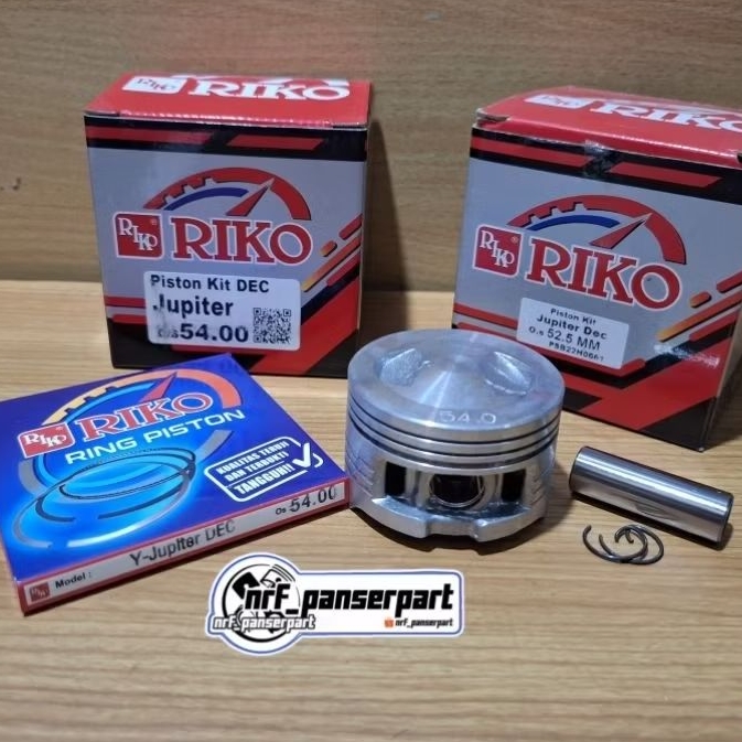 PISTON ชุด SEHER ชุดแหวน BORE UP 130 CC YAMAHA JUPITER Z XB/DEC/DOM OS/OVER ขนาด 52/52.5/53/53.5/54/