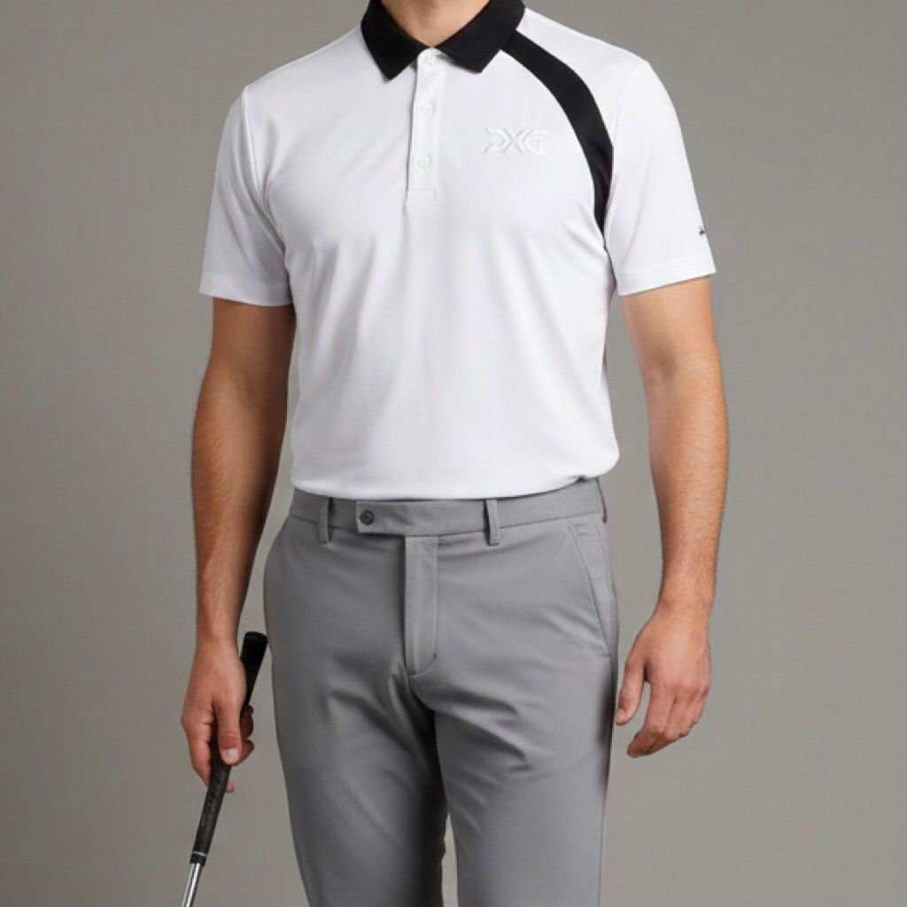 PXG ESSENTIAL Mens Golf Wear เสื้อโปโลต้นฉบับ