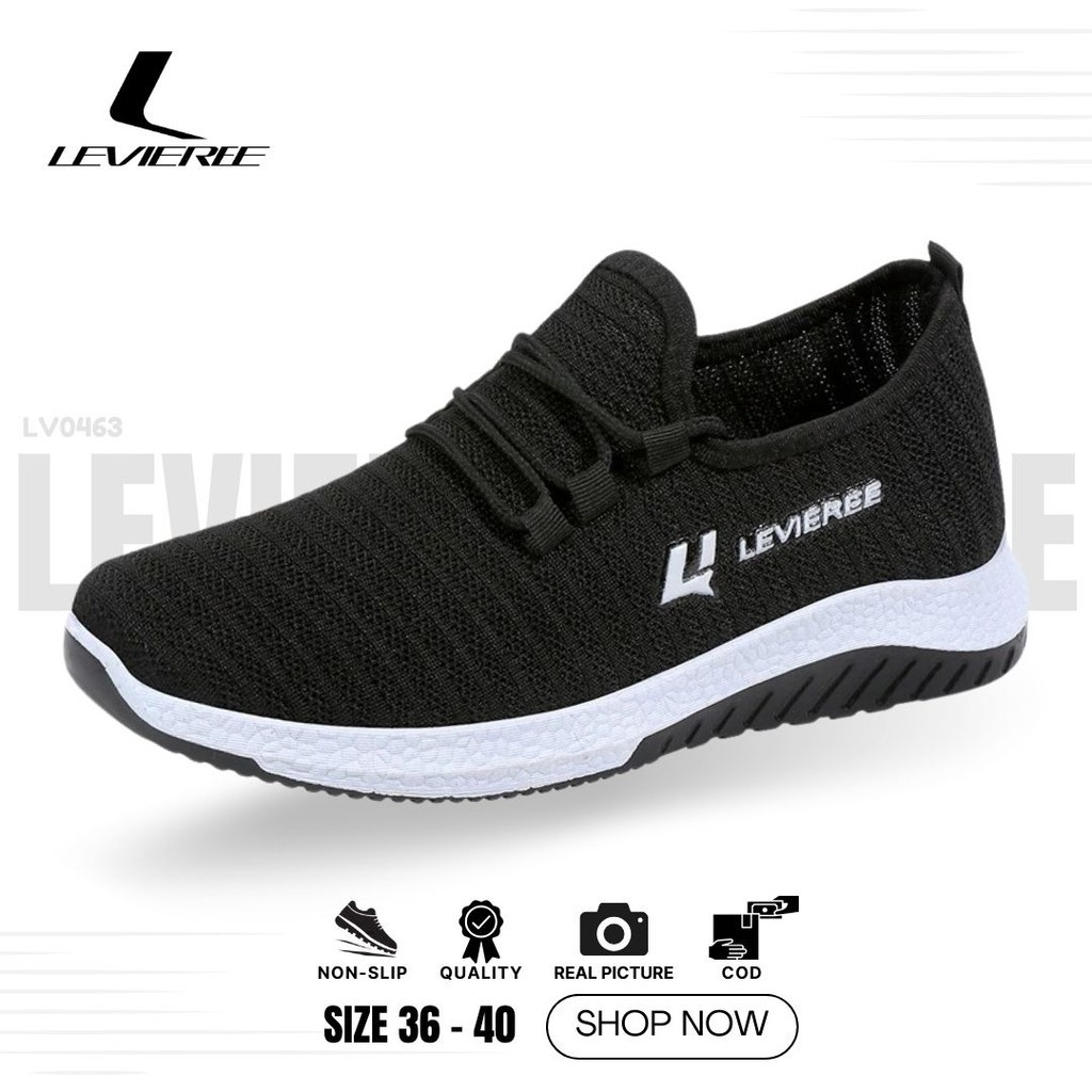 LVR Mijoo รองเท้าผ้าใบแฟชั่นผู้หญิงรองเท้าผ้าใบแนวสปอร์ตลําลอง LV0463