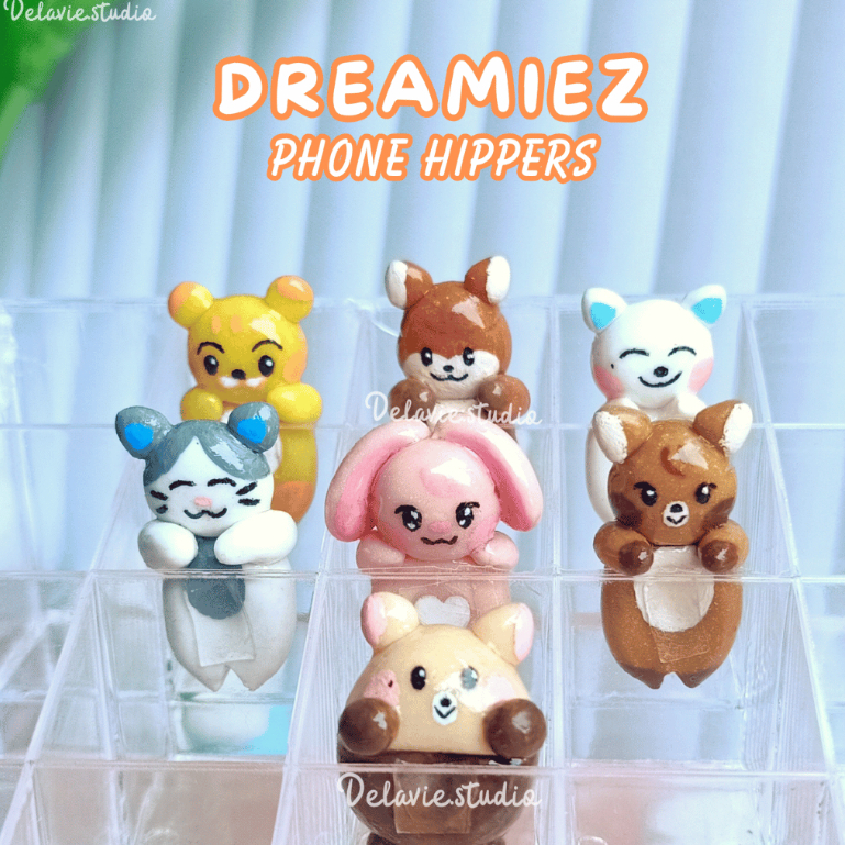 Dreamiez Phone Hippers - NCT DREAM Clay Hippers Handmade Pre-Order Line Friends