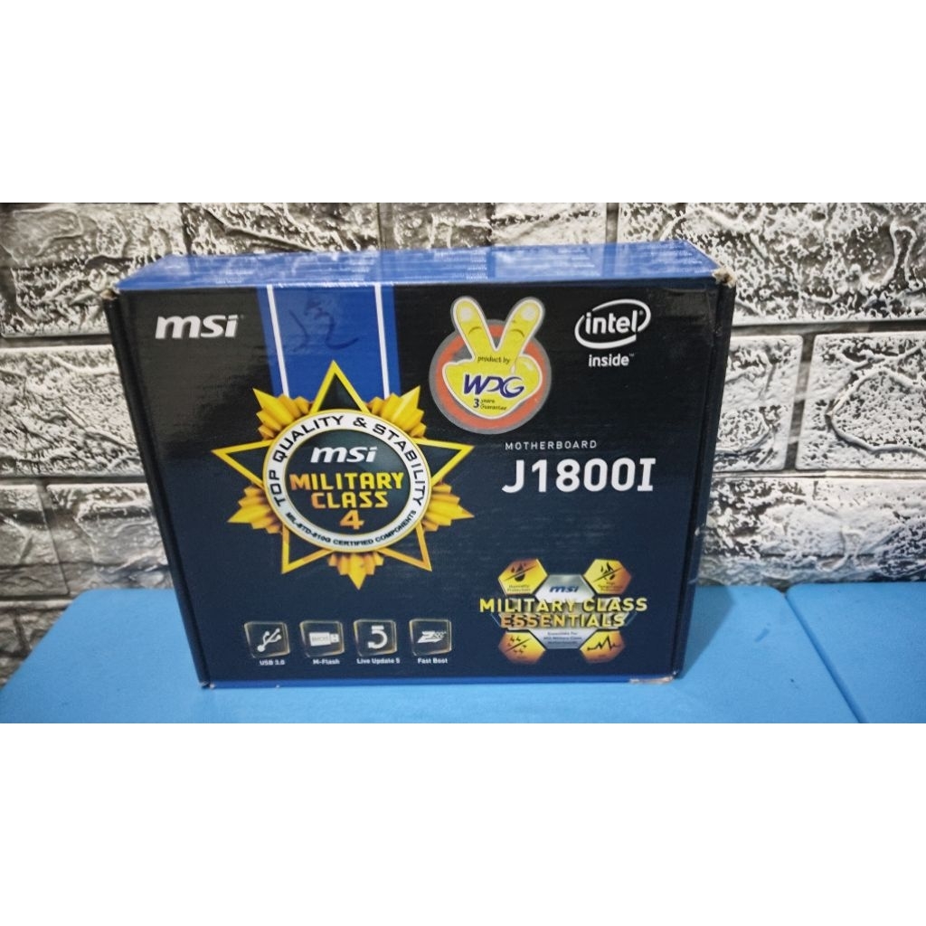 เมนบอร์ด MSI J1800i | Mini itx (ใหม่)