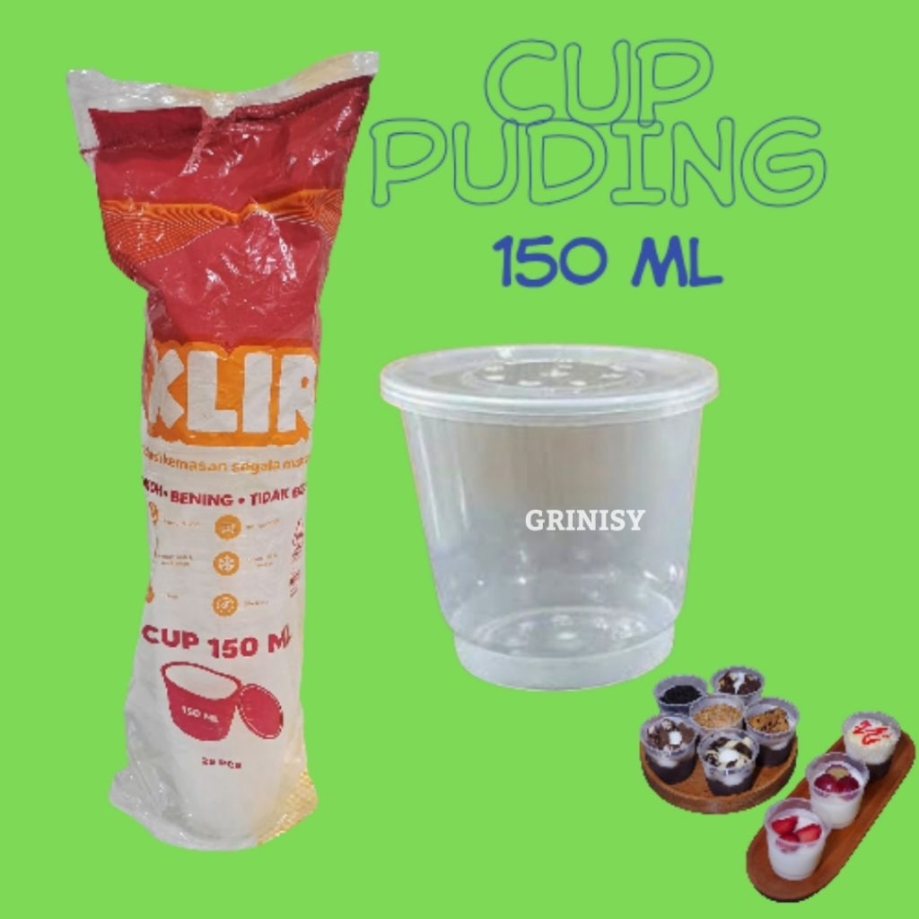 PUDDING CUP 100 & 150 ML