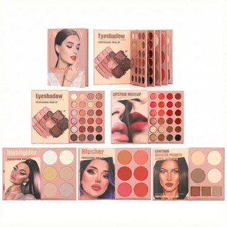 IGOODCO® BEAUTY- Makeup Book 6in1 IG3110 - Eyeshadow, Lipstik, Highlighter, Blush On, Contour - Palet Buku Makeup Multifungsi