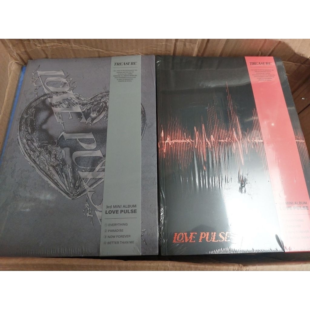 TREASURE Album "LOVE PULSE" Kpop Merch ราคาต่ํากว่าผู้ขาย