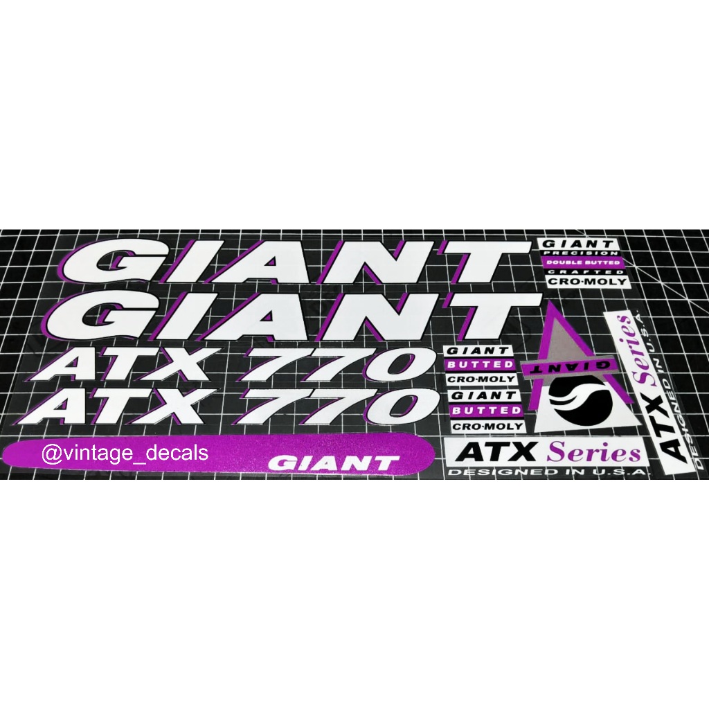 GIANT ATX 770 Series สติ๊กเกอร์รูปลอกจักรยาน