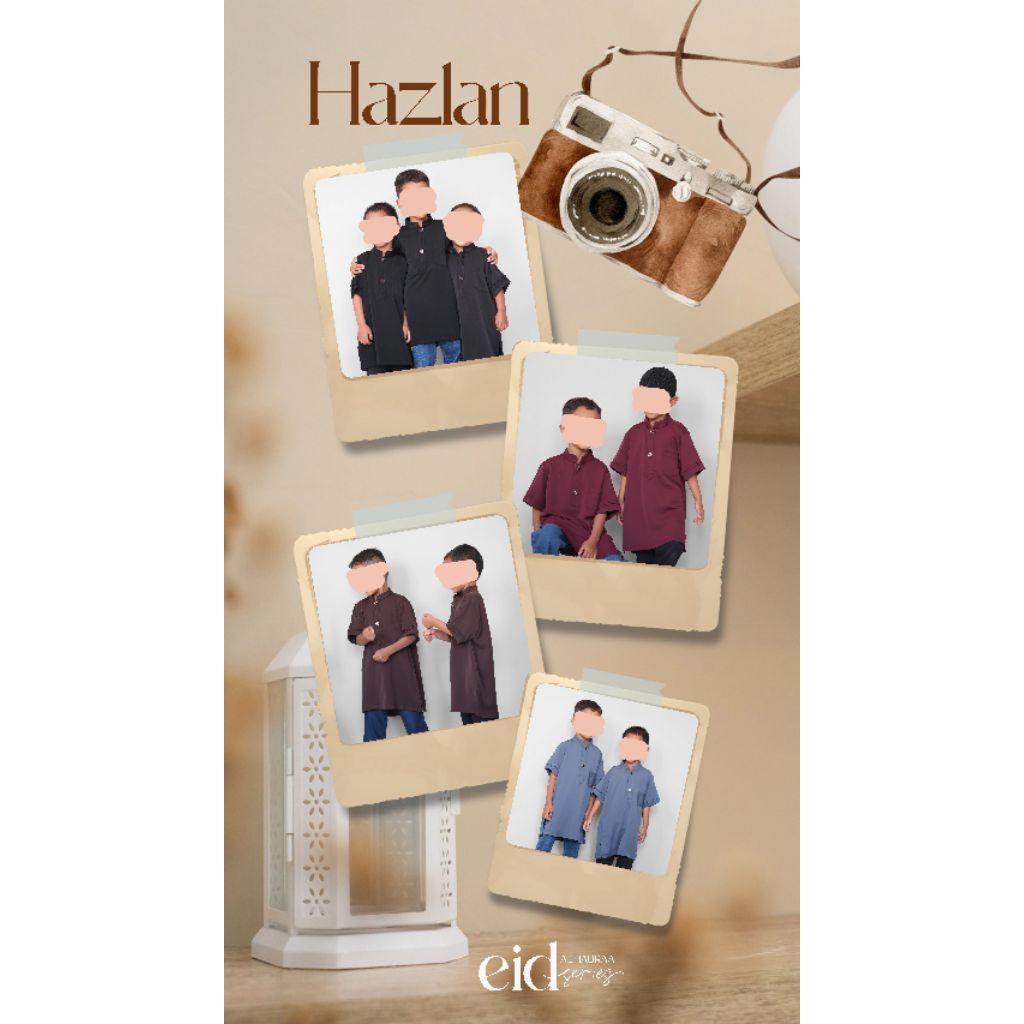 Kurtah Hazlan Dad & Kids โดย AlHaura Eid Series 1 (READY JANUARY 2025)